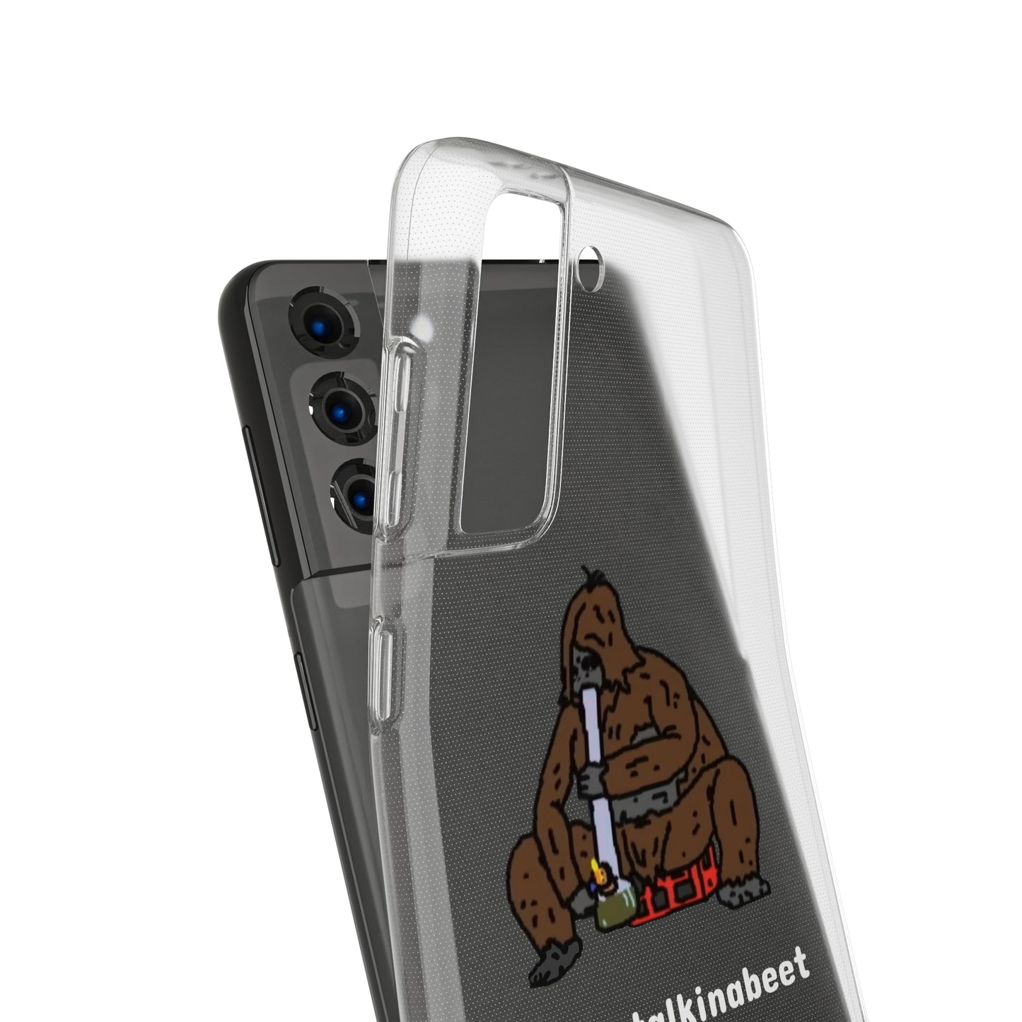 Sassy x Bong Clear Phone Case
