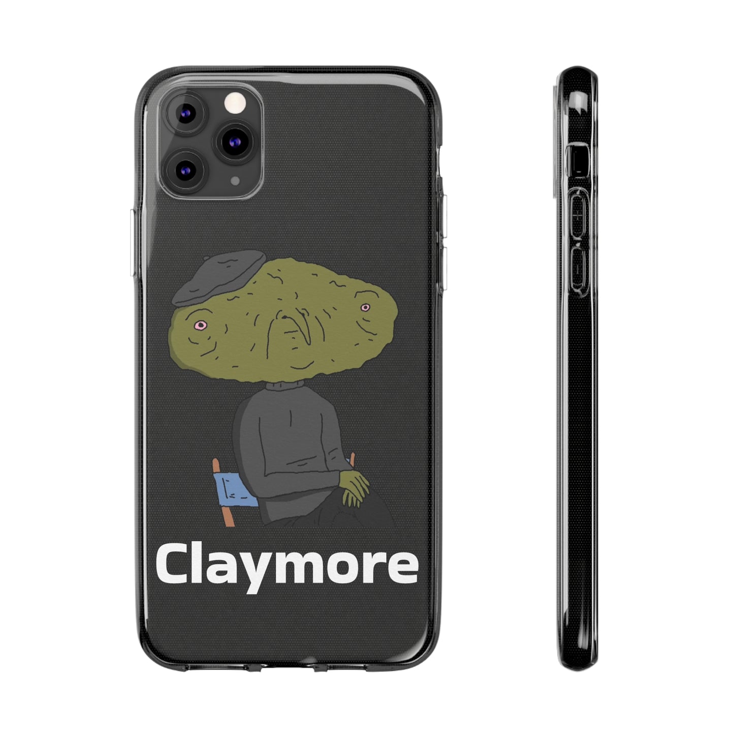 Claymore Clear Silicone Phone Case