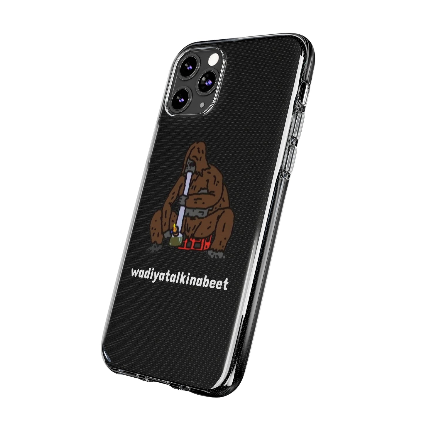 Sassy x Bong Clear Phone Case