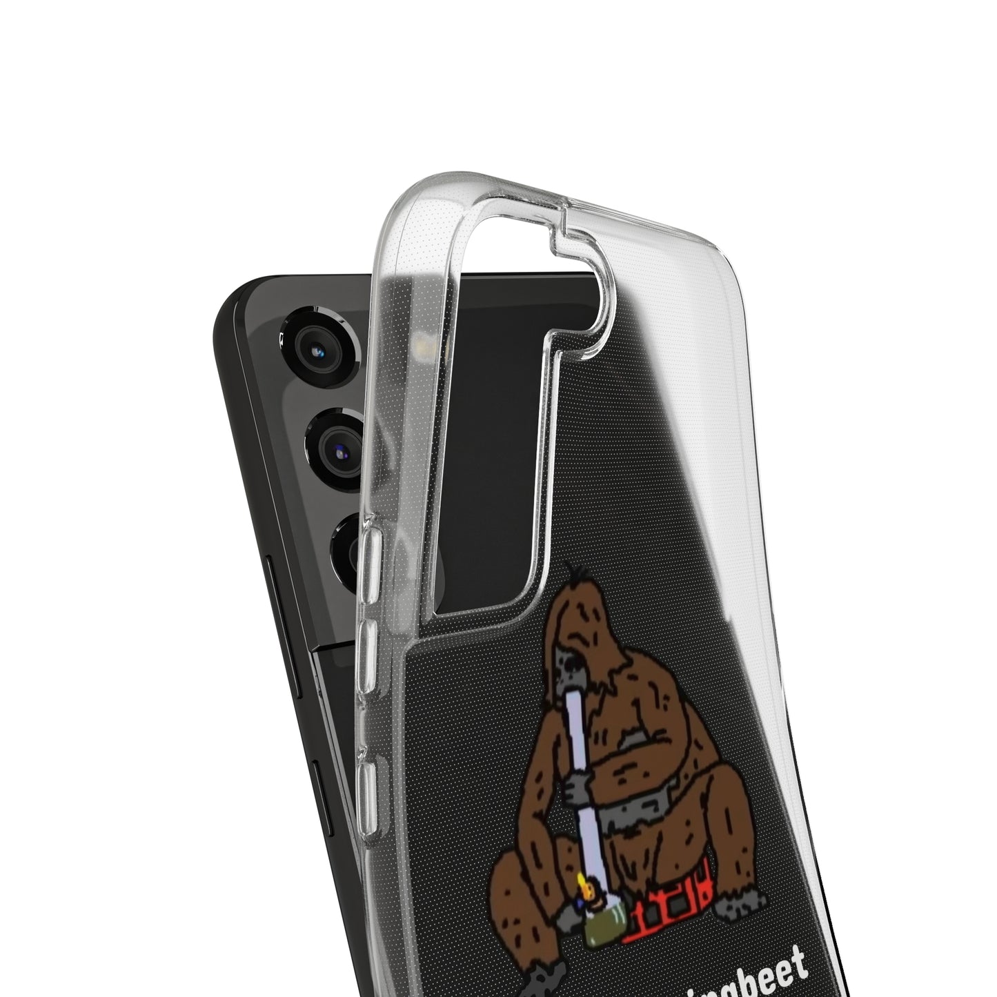 Sassy x Bong Clear Phone Case