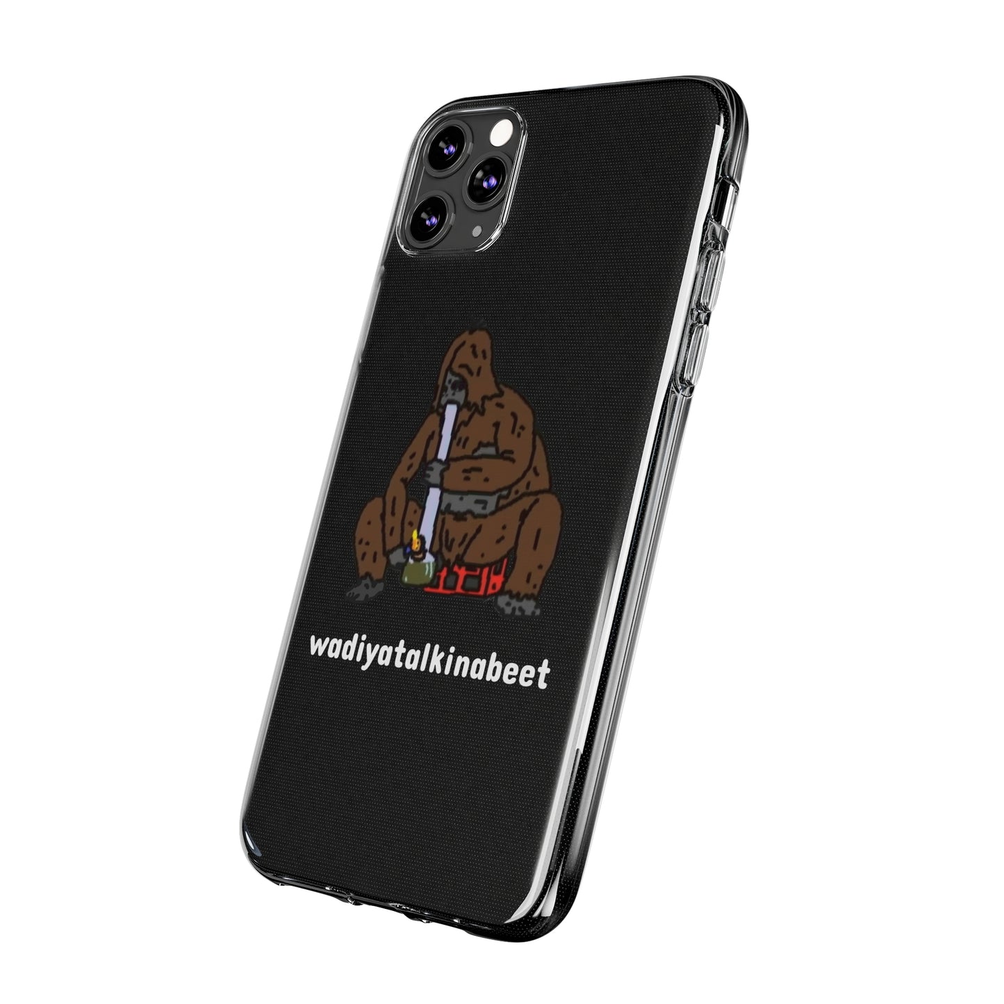 Sassy x Bong Clear Phone Case