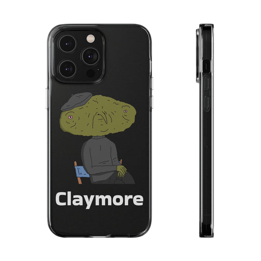 Claymore Clear Silicone Phone Case