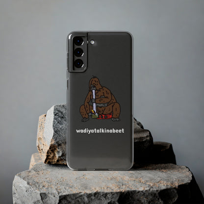 Sassy x Bong Clear Phone Case