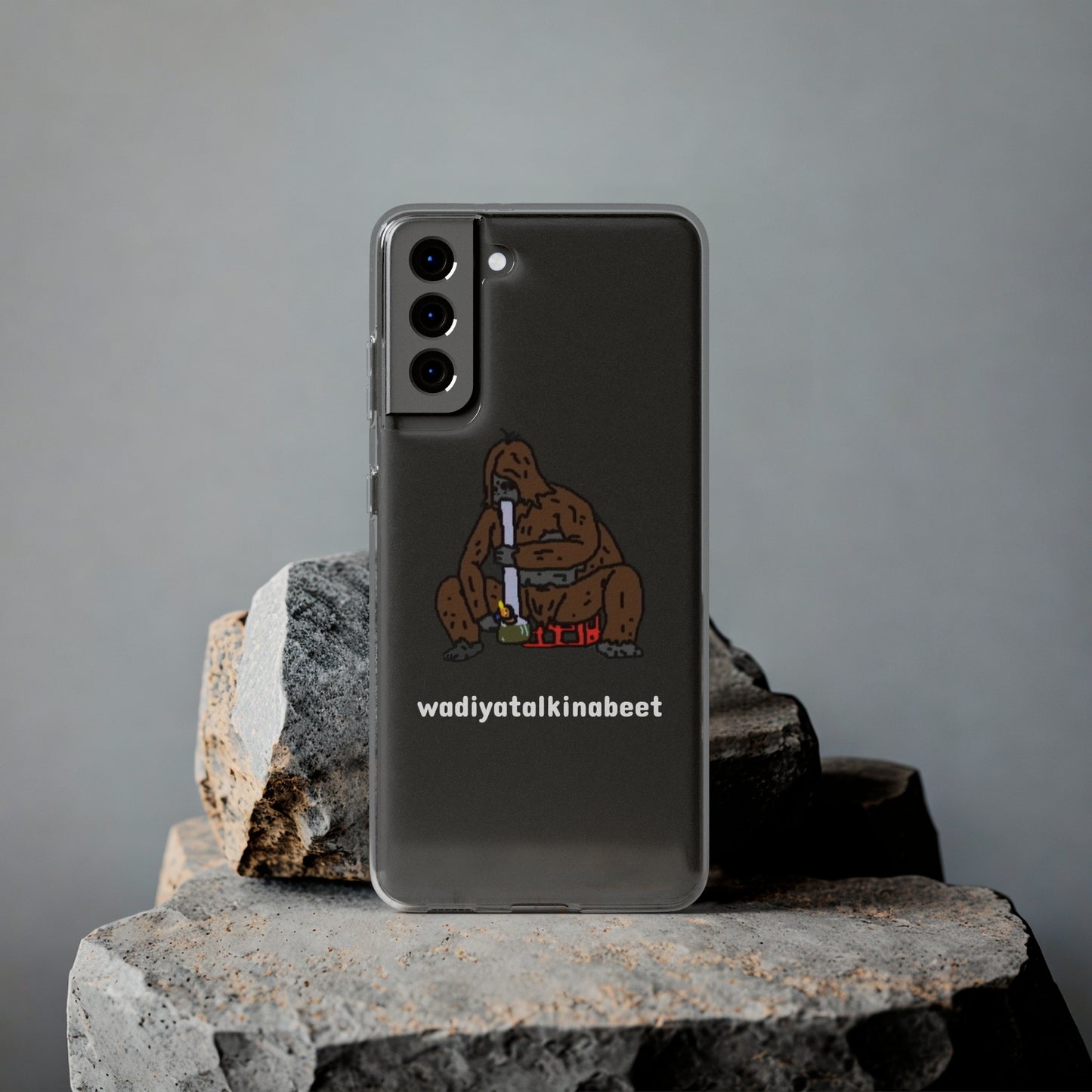 Sassy x Bong Clear Phone Case