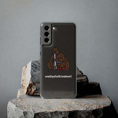 Sassy x Bong Clear Phone Case