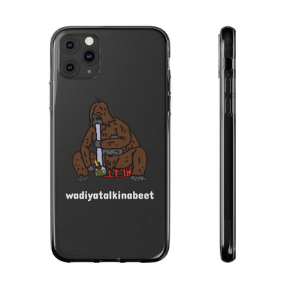 Sassy x Bong Clear Phone Case