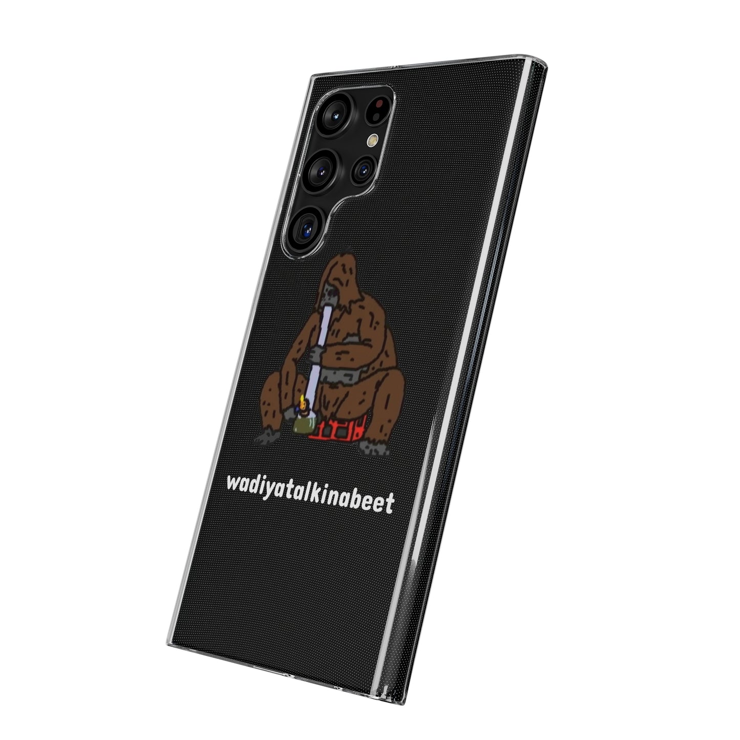 Sassy x Bong Clear Phone Case
