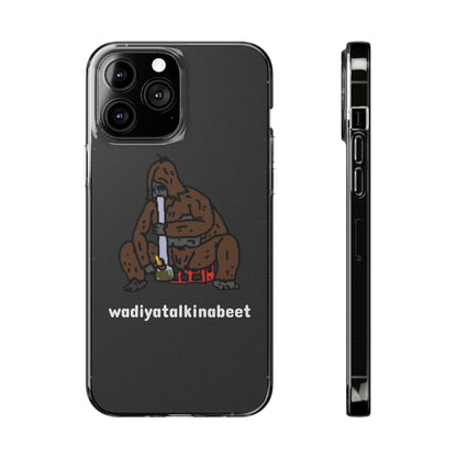 Sassy x Bong Clear Phone Case