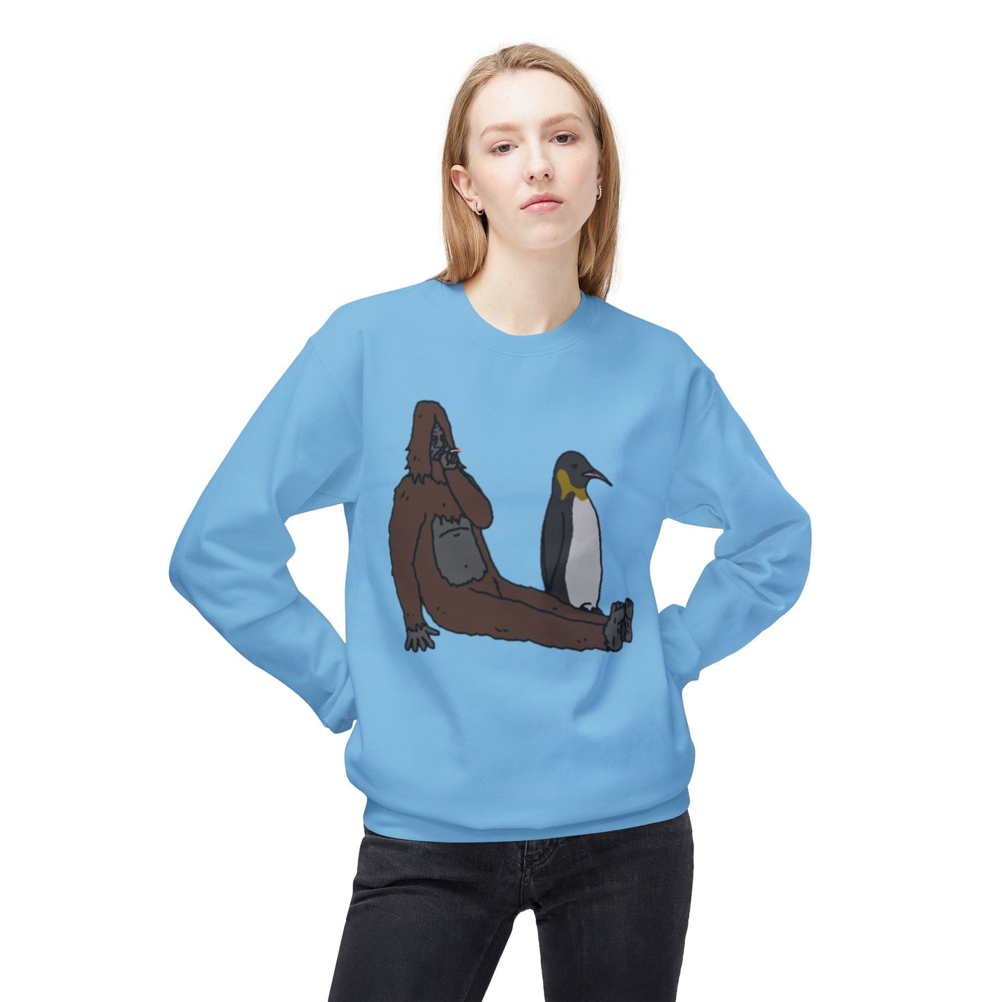 Sassy x Penguin Softstyle Sweatshirt