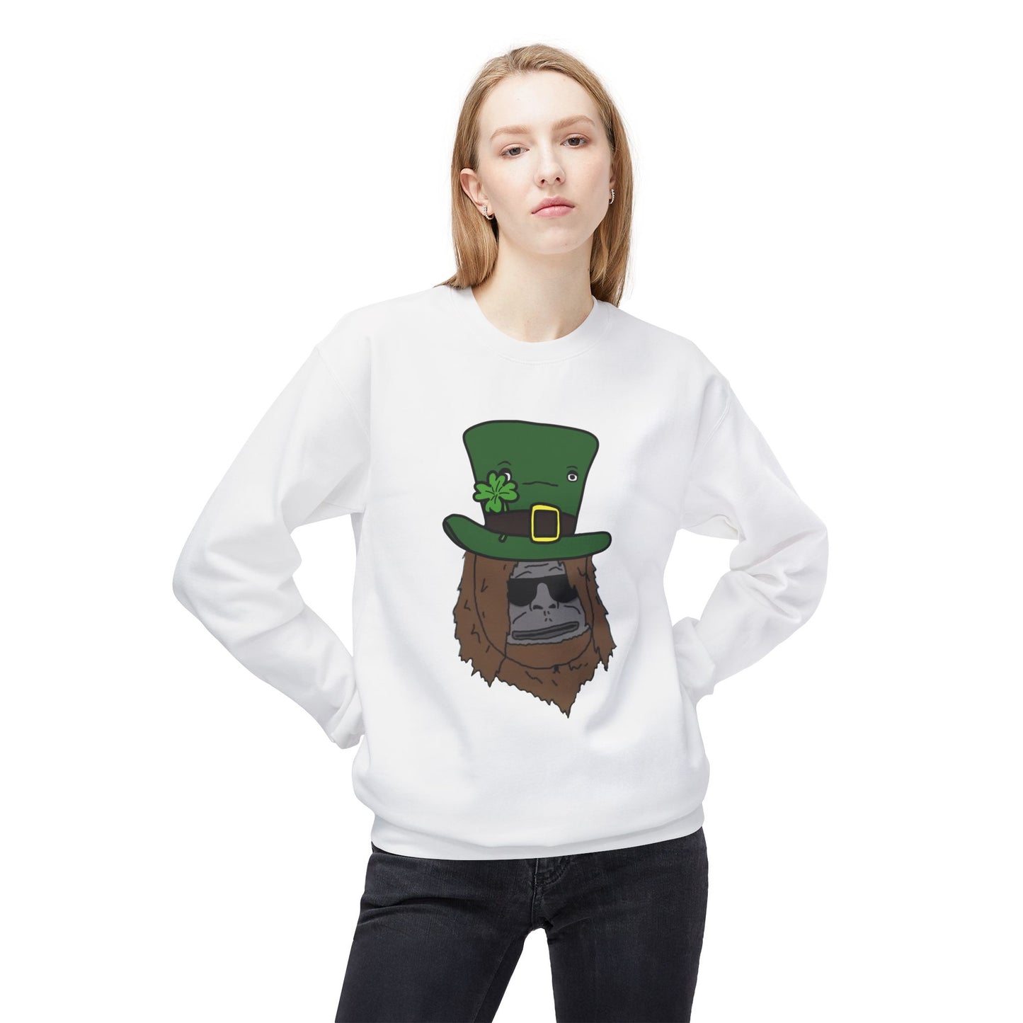 Sassy Patty's Day Softstyle Sweatshirt