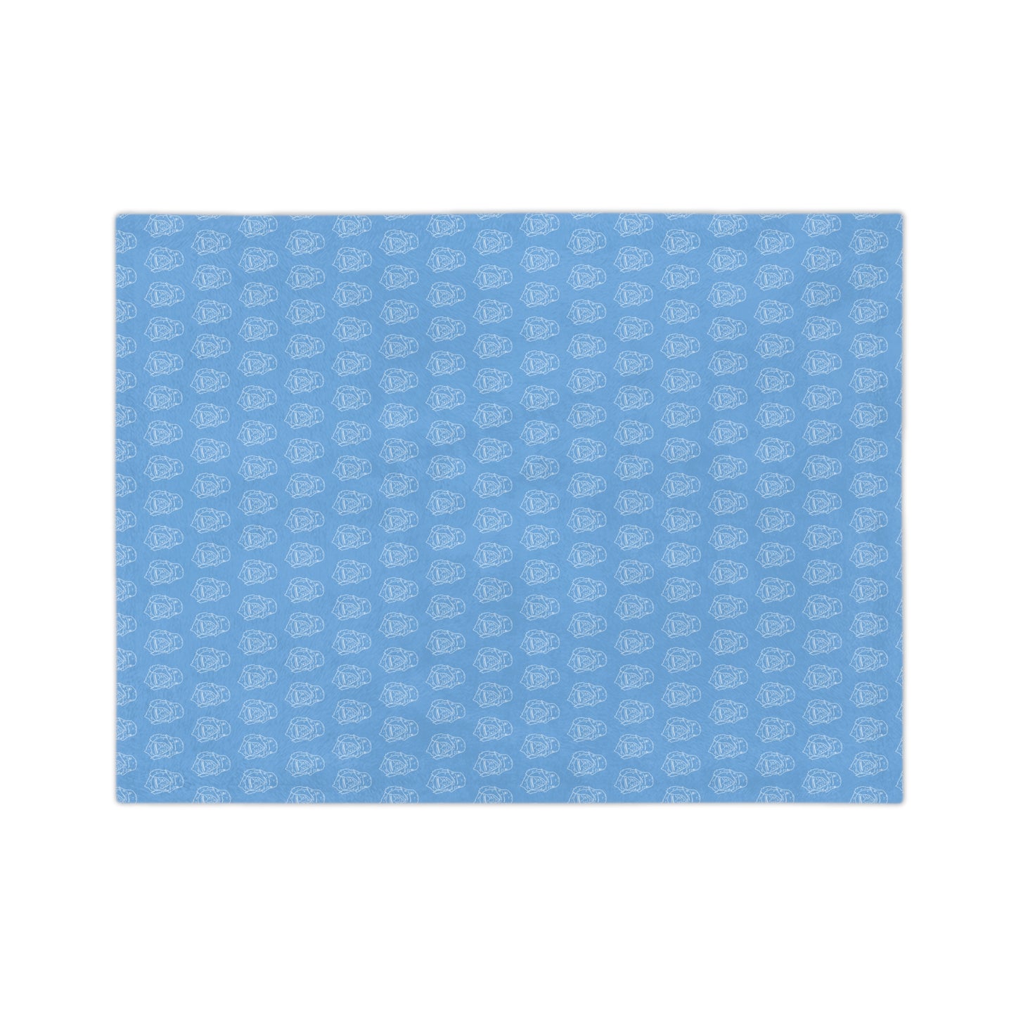 Sassy Blue Microfiber Blanket