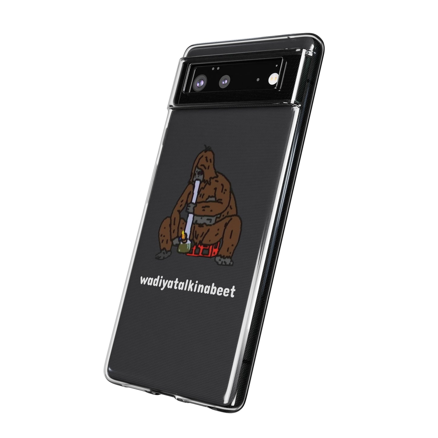 Sassy x Bong Clear Phone Case