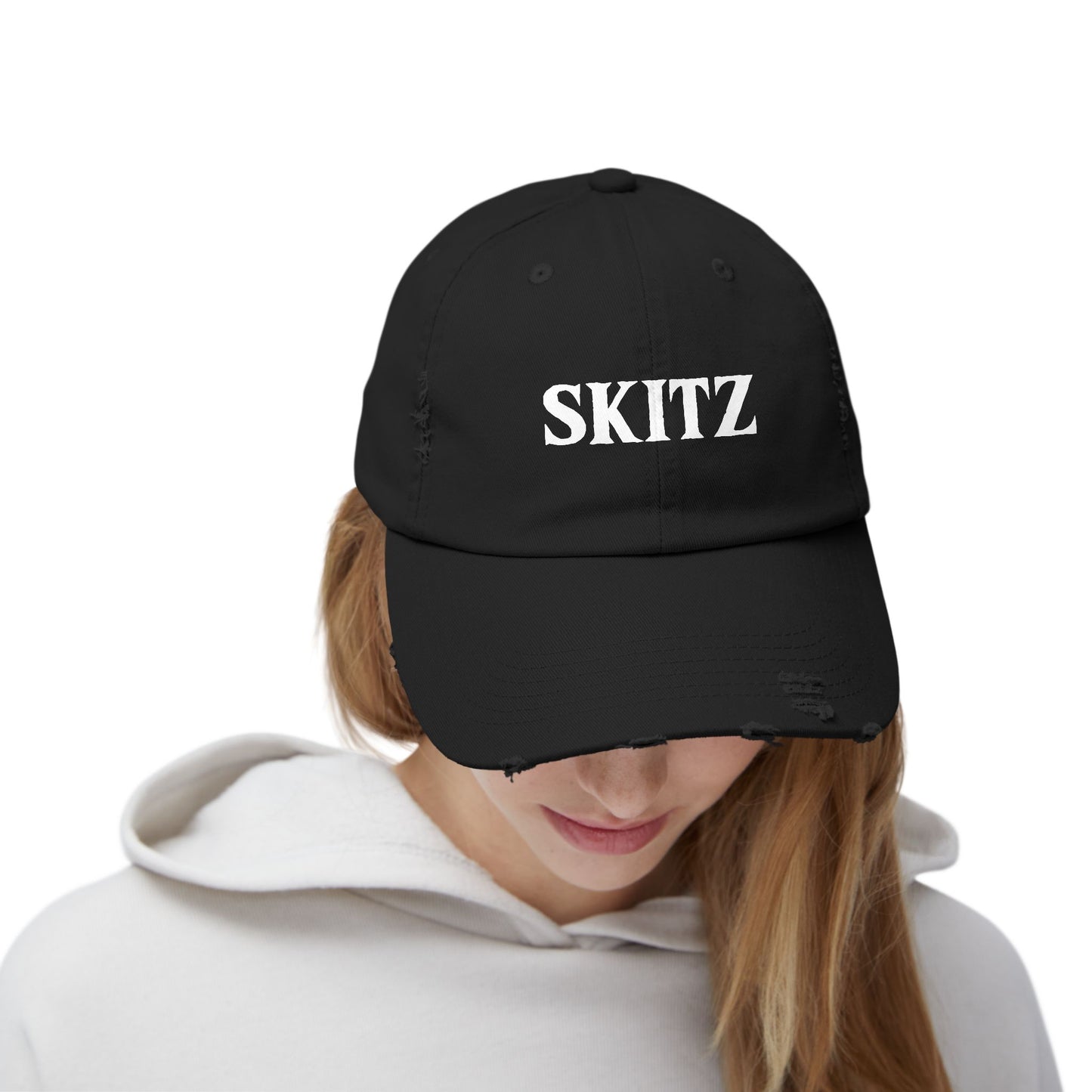 SKITZ Distressed Hat v1