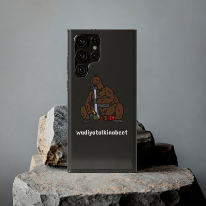 Sassy x Bong Clear Phone Case