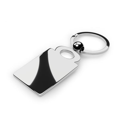 Sassy Rectangle Keyring