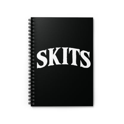 SKITS Spiral Notebook Black v1