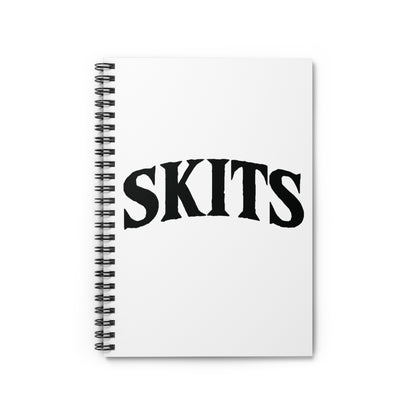 SKITS Spiral Notebook White v1