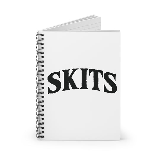SKITS Spiral Notebook White v1