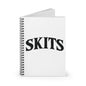SKITS Spiral Notebook White v1