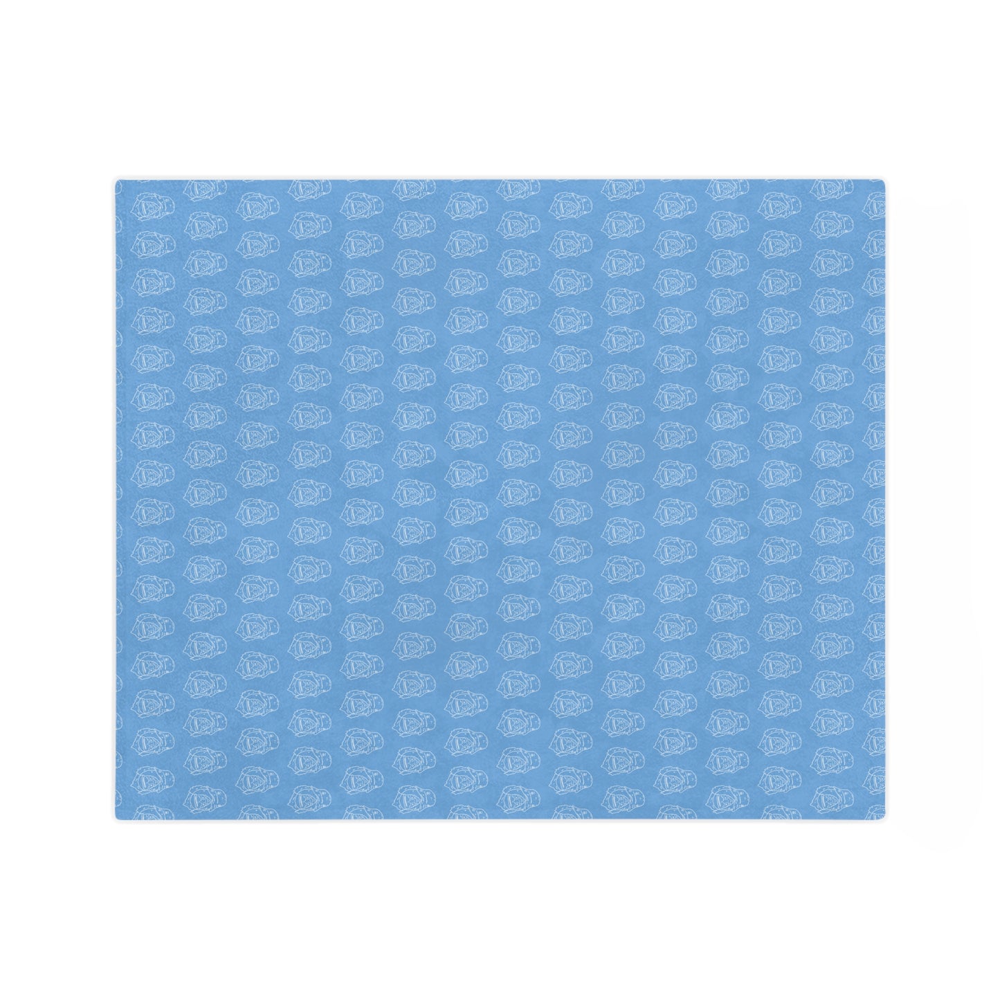 Sassy Blue Microfiber Blanket