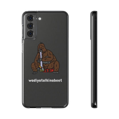 Sassy x Bong Clear Phone Case