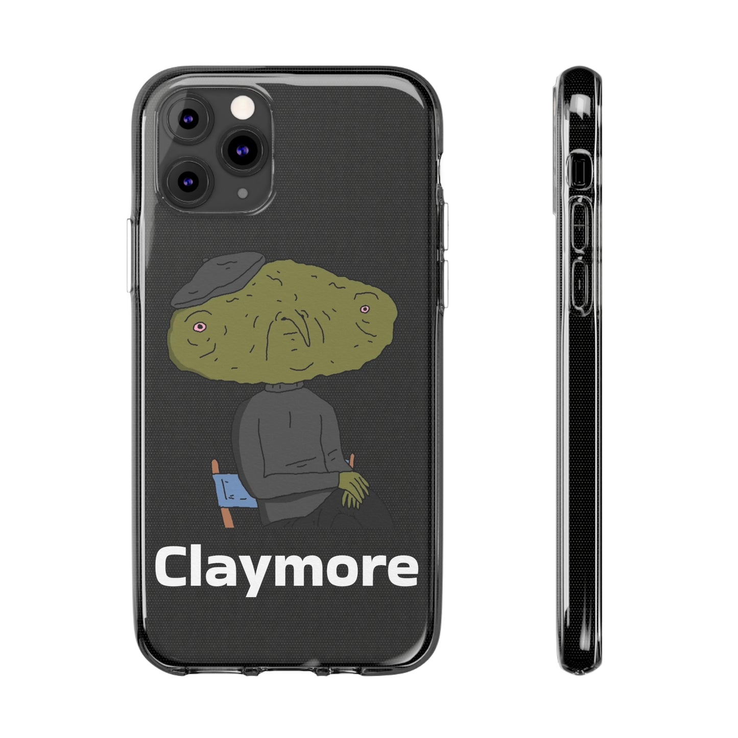 Claymore Clear Silicone Phone Case