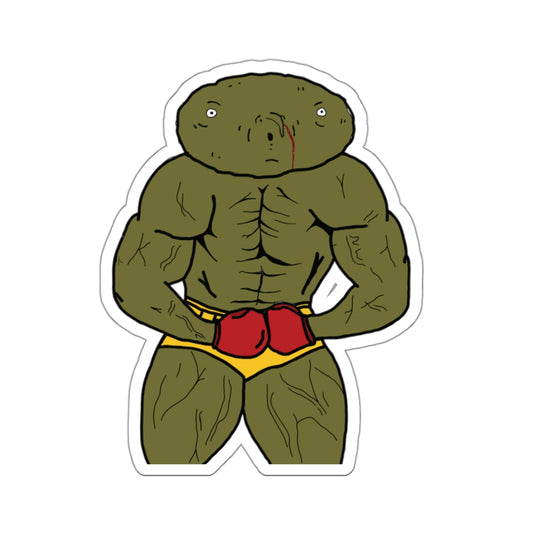 Jacked Clarence Sticker