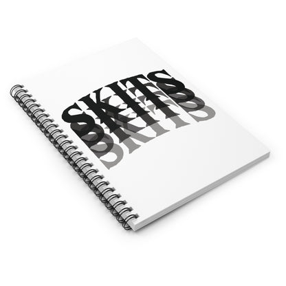 SKITS Spiral Notebook White v2