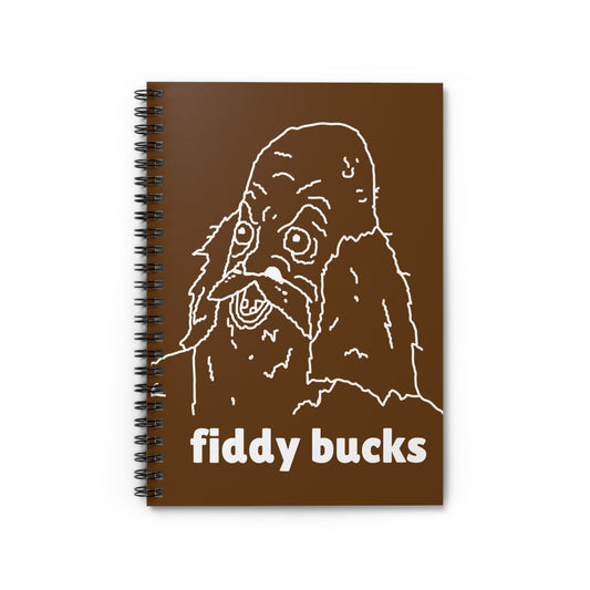 Donny Spiral Notebook BROWN