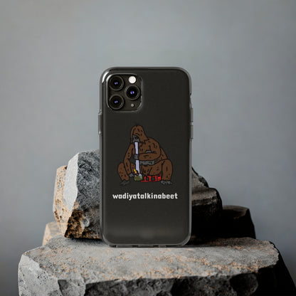 Sassy x Bong Clear Phone Case