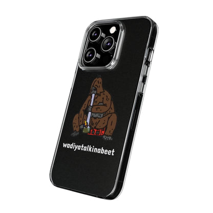 Sassy x Bong Clear Phone Case