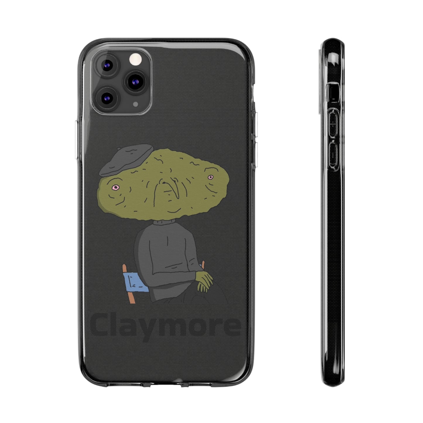 Claymore Clear Silicone Phone Case