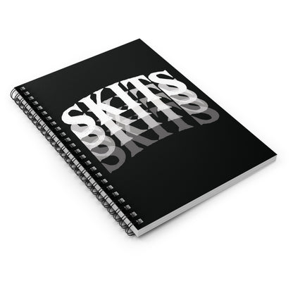 SKITS Spiral Notebook Black v2