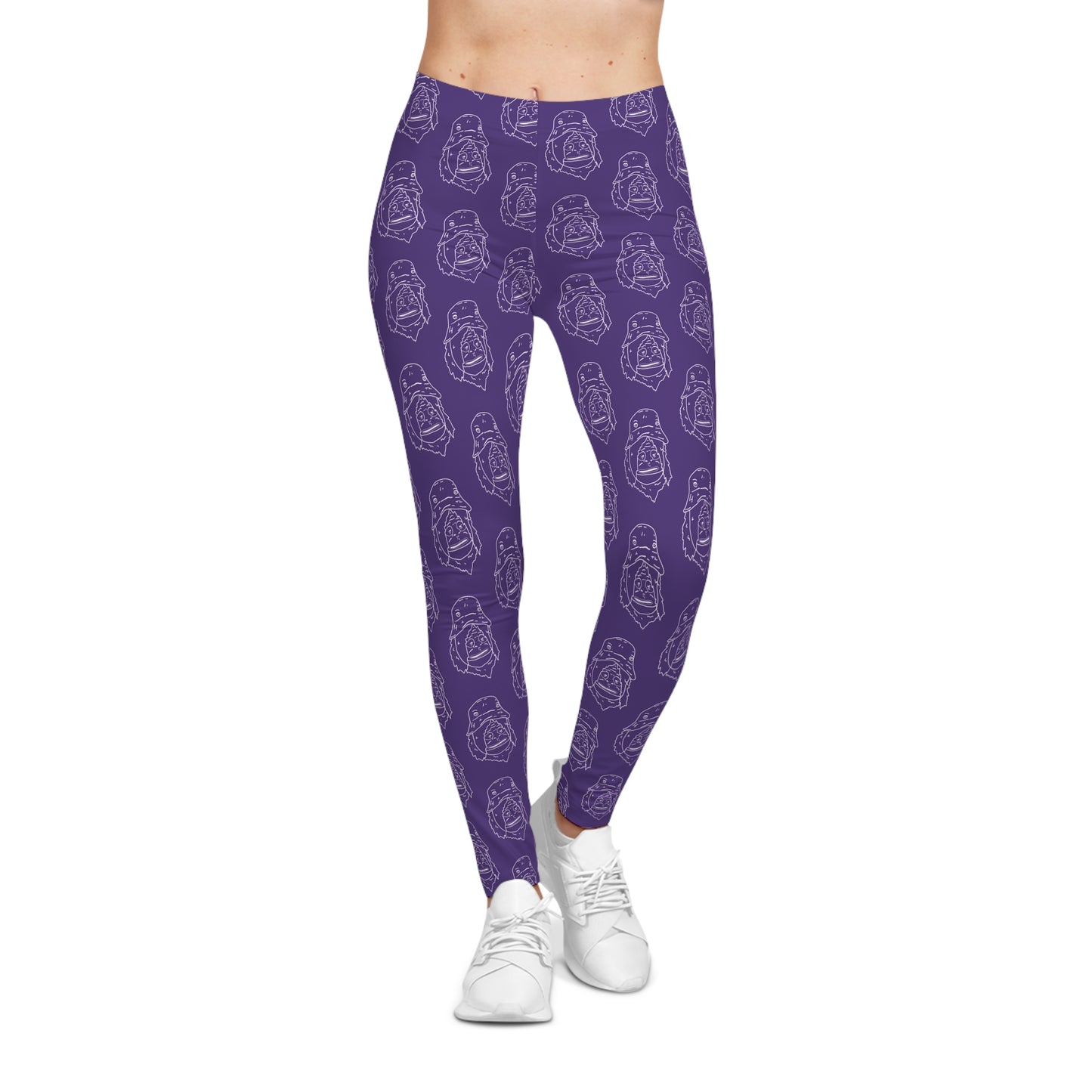 Women's SASSY Casual Leggings PURPLE