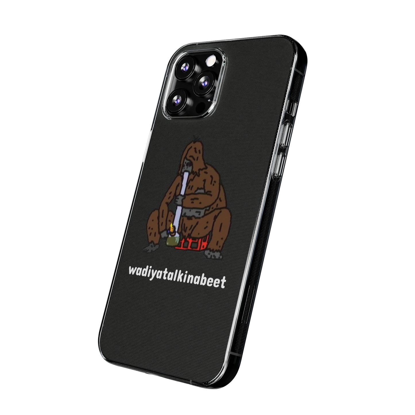 Sassy x Bong Clear Phone Case