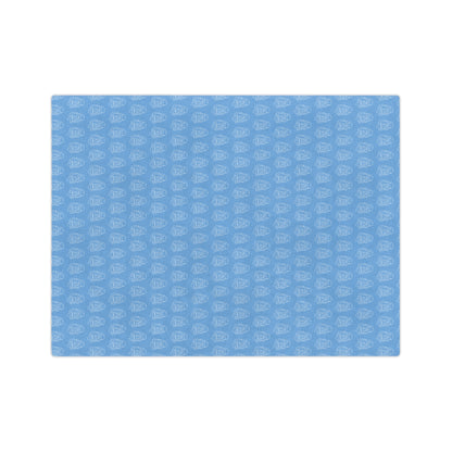 Sassy Blue Microfiber Blanket