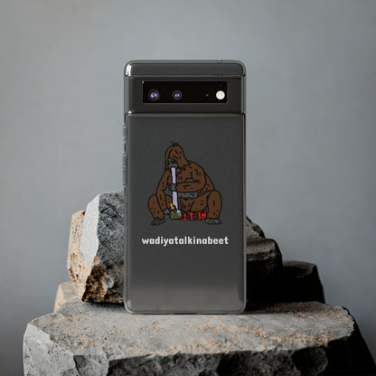 Sassy x Bong Clear Phone Case