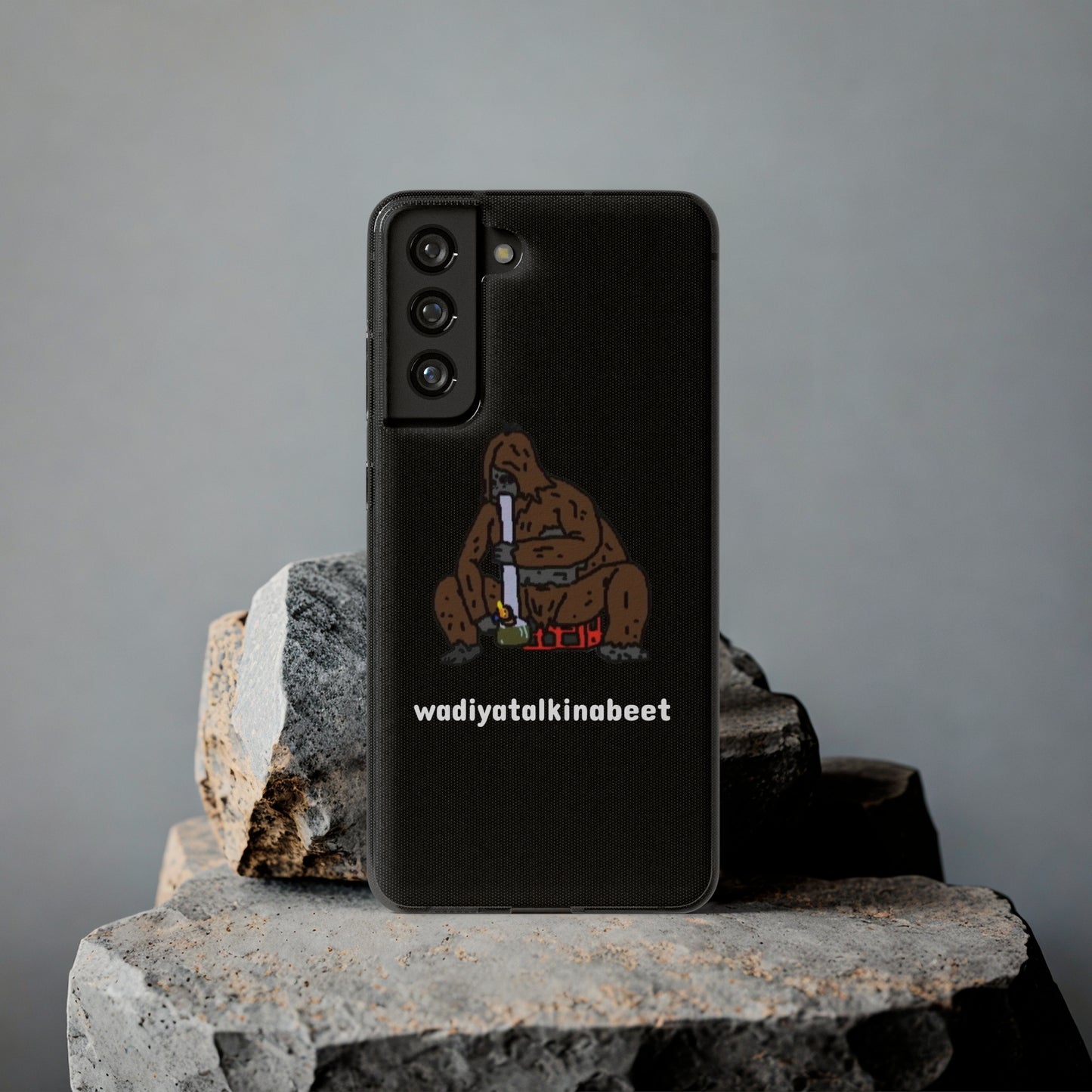 Sassy x Bong Clear Phone Case