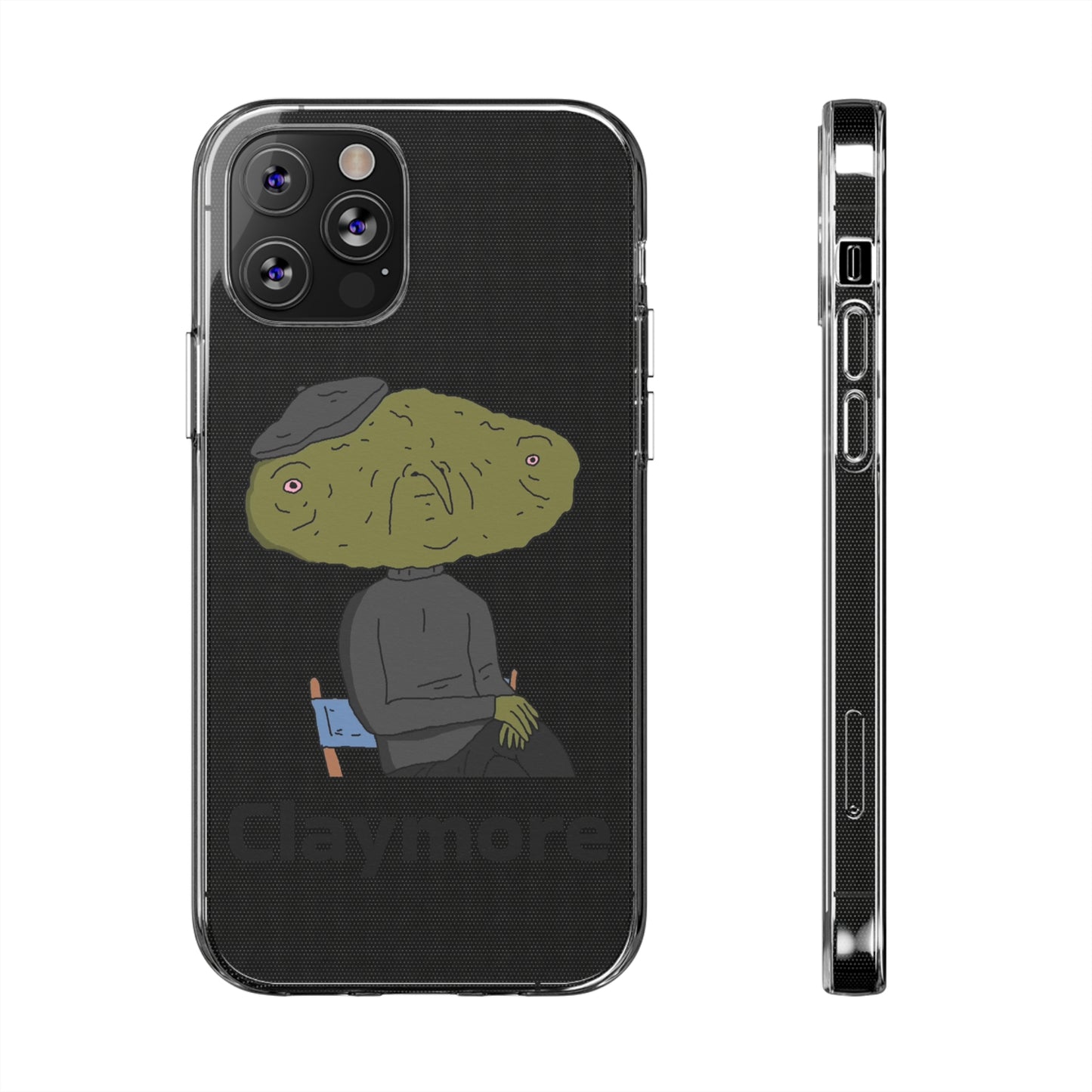 Claymore Clear Silicone Phone Case