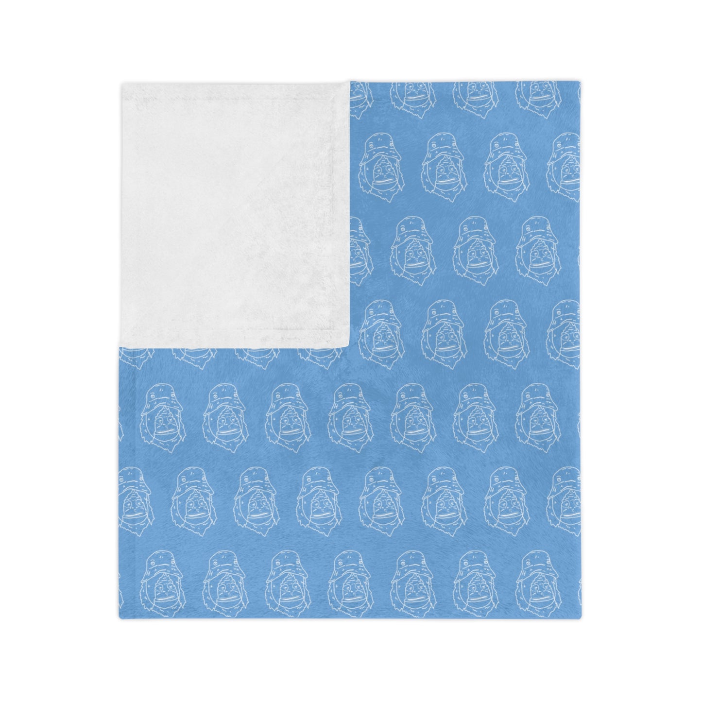 Sassy Blue Microfiber Blanket