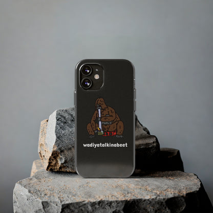 Sassy x Bong Clear Phone Case