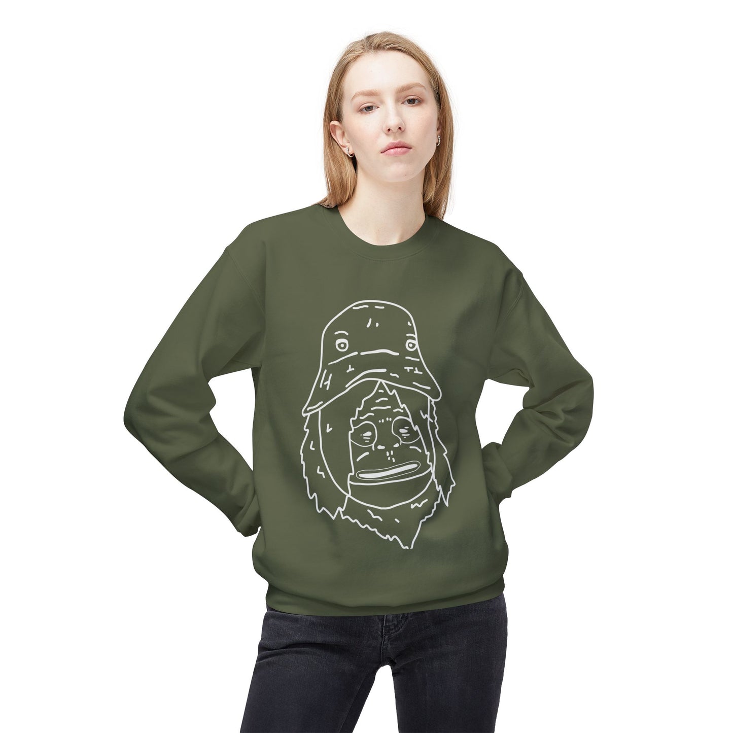 Sassy Stencil Softstyle Sweatshirt