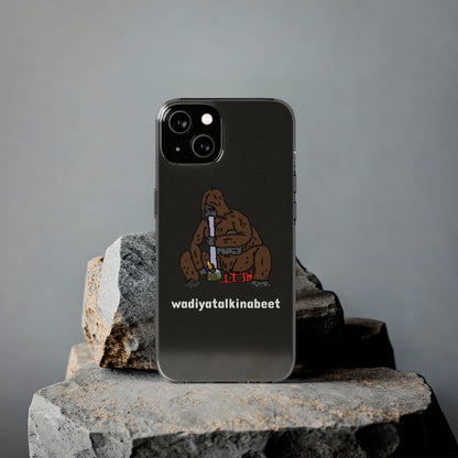 Sassy x Bong Clear Phone Case