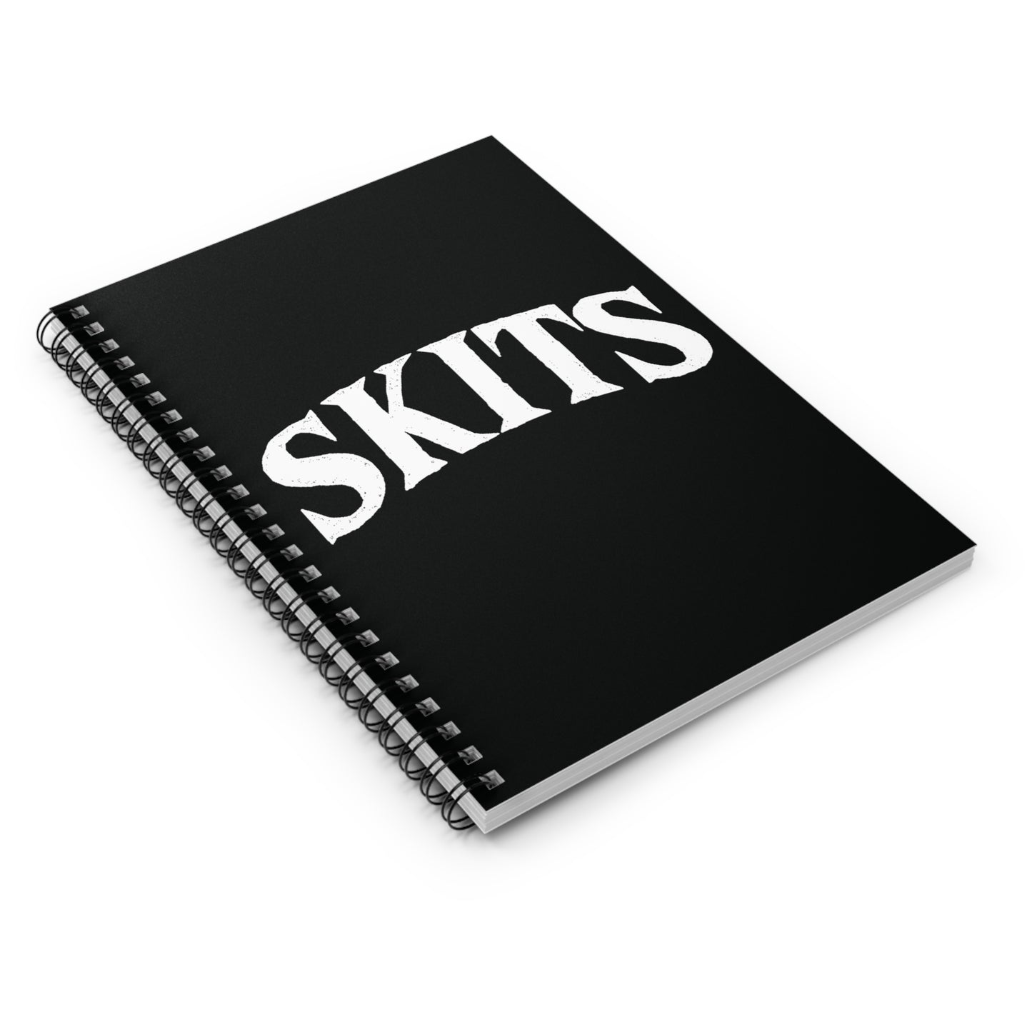 SKITS Spiral Notebook Black v1