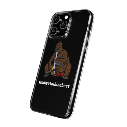 Sassy x Bong Clear Phone Case
