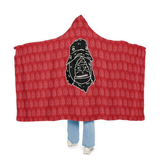 Sassy Comfy Hooded Blanket (Red)