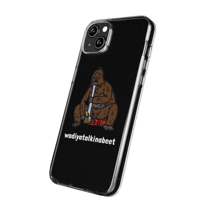 Sassy x Bong Clear Phone Case