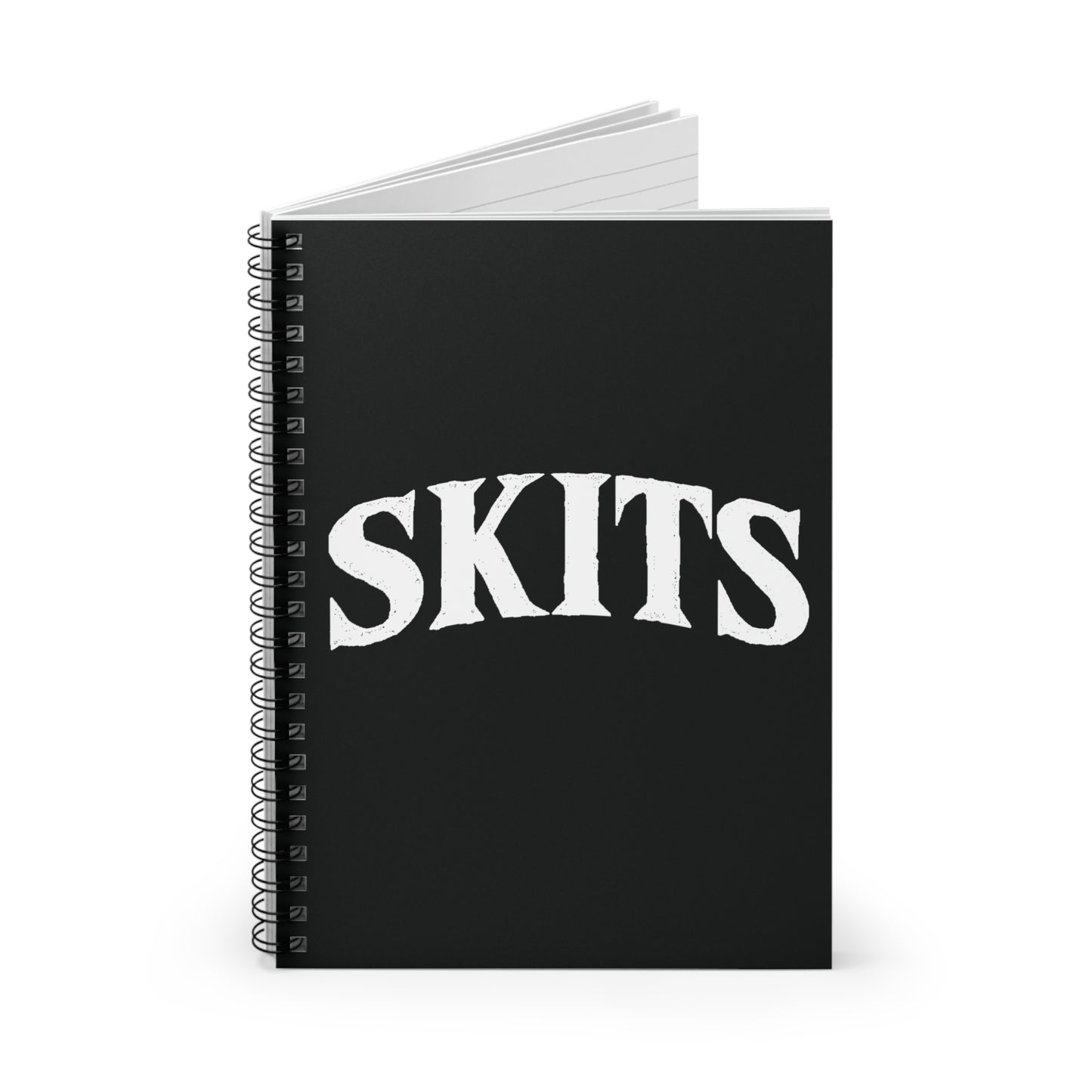 SKITS Spiral Notebook Black v1