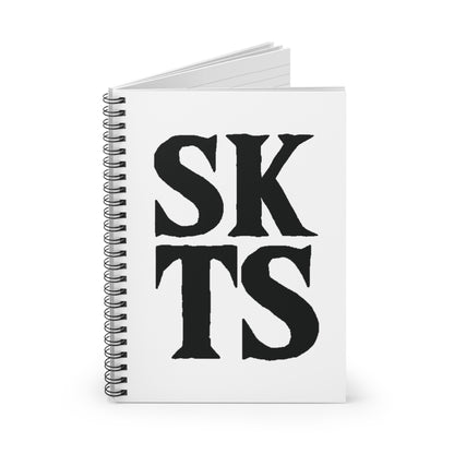 SKITS Spiral Notebook White v3