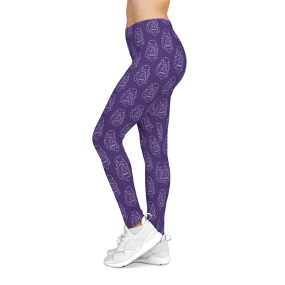 Women's SASSY Casual Leggings PURPLE